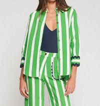 Vilagallo - Striped Cuffs Shirt