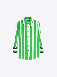 Vilagallo - Striped Cuffs Shirt