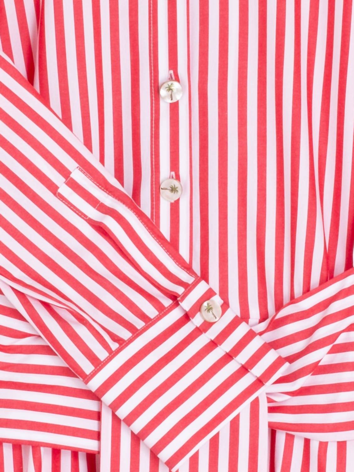 Vilagallo - Striped Midi Dress - clothing - cotton - dresses