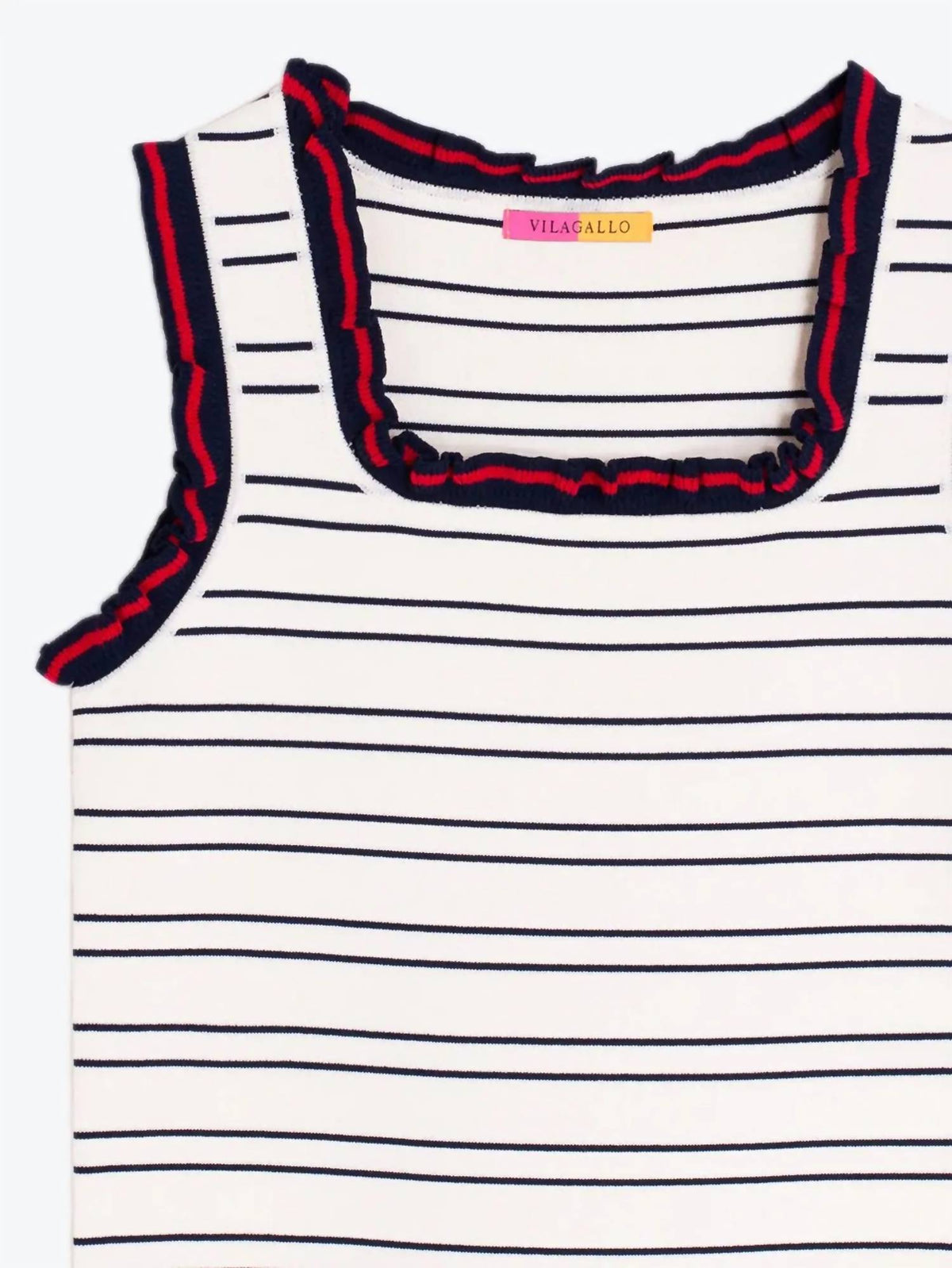Vilagallo - Striped Point Top