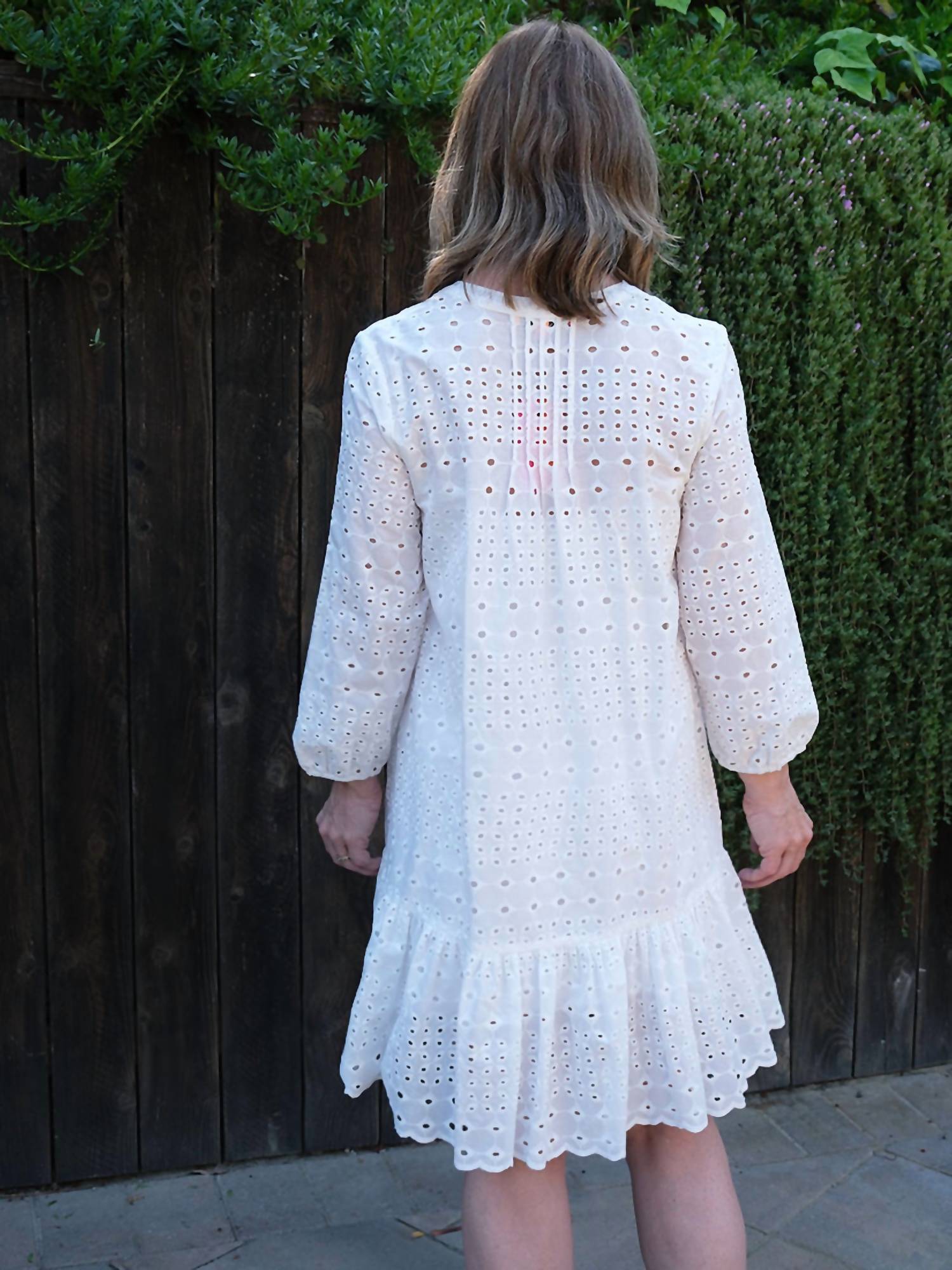 Vilagallo - Taylor Eyelet Dress - clothing - collection:Graddresses(Auto) - cotton
