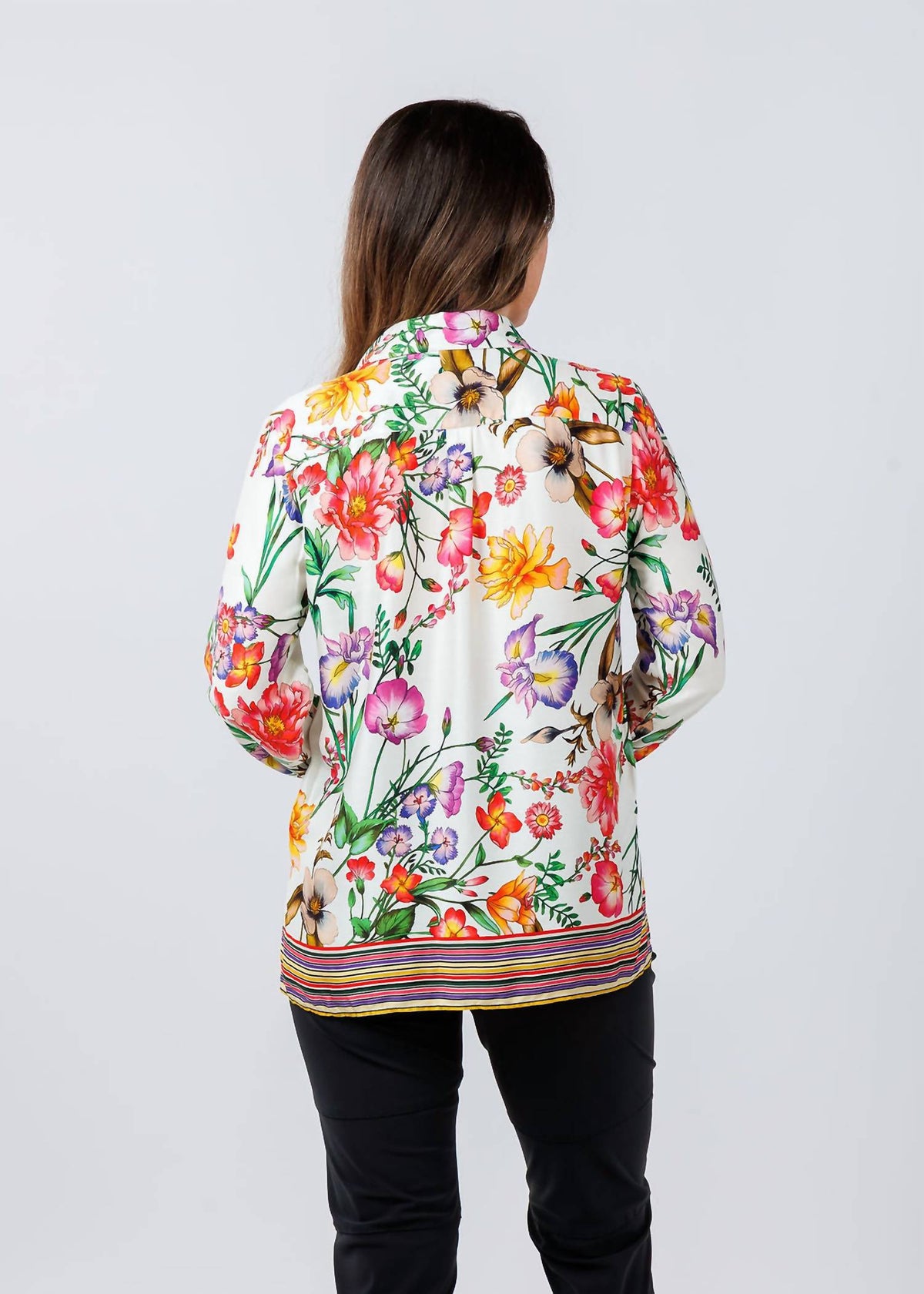 Vilagallo - Tea Estampado Flor Blouse