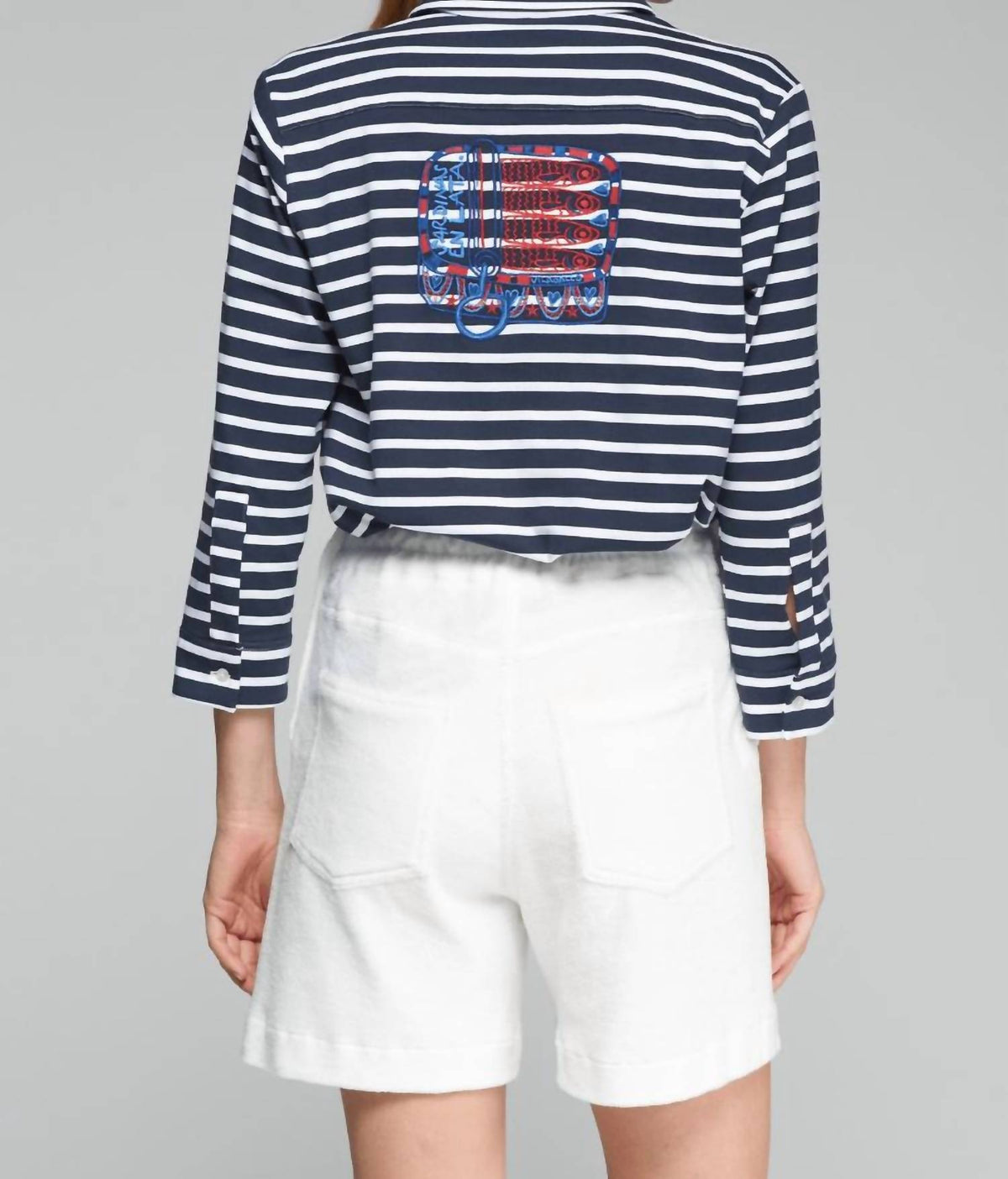 Vilagallo - Tea Sweatshirt Bermuda Short