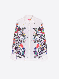 Vilagallo - Tree Of Life Linen Shirt - button - down - shirts - clothing - linen