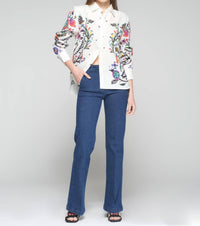 Vilagallo - Tree Of Life Linen Shirt - button - down - shirts - clothing - linen