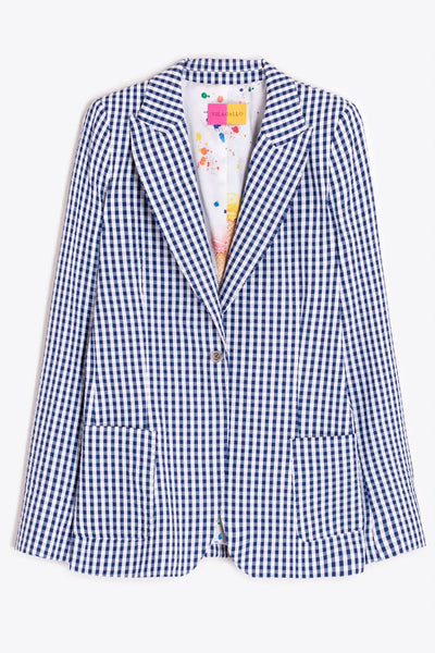 Vilagallo - Women's Vichy Blazer