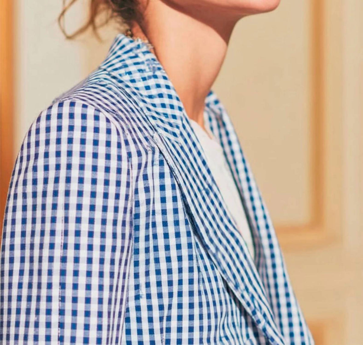 Vilagallo - Women's Vichy Blazer