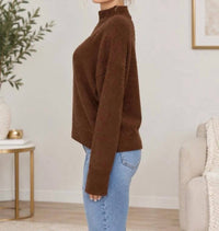 Vince - BOILED CASHMERE FUNNEL NECK SWEATER