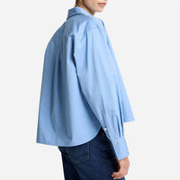 Vince - Cropped Long Sleeve Shirt