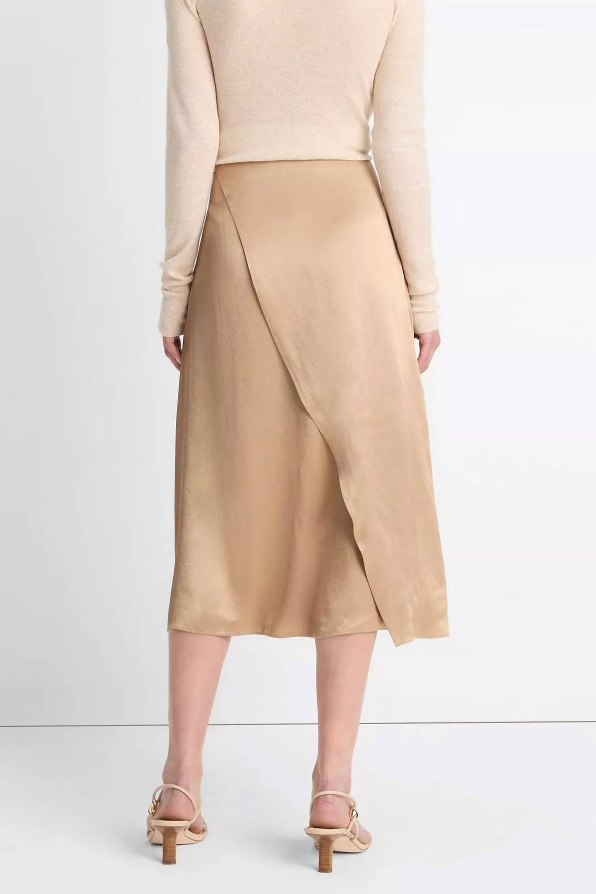 Vince - Draped D-ring Wrap Skirt
