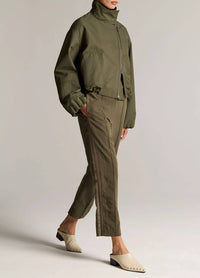 Vince - Grace Side-strap Mid-rise Pull-on Pant