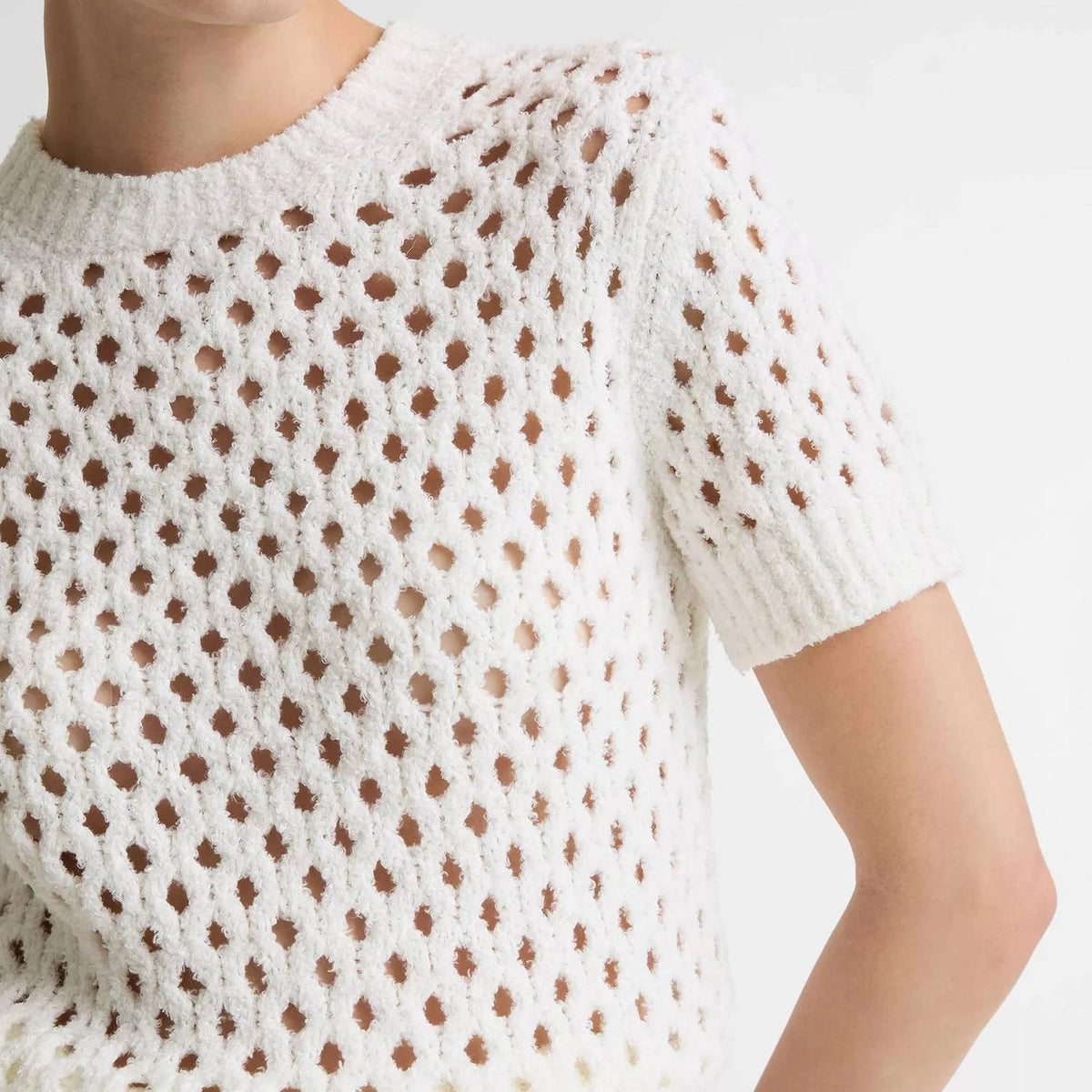 Vince - Honeycomb Boxy Tee