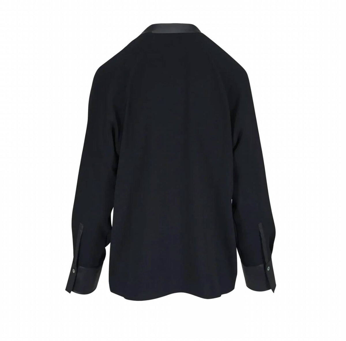 Vince - Leather Trim Dolman Top