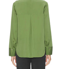 Vince - Long Sleeve Button Down Blouse