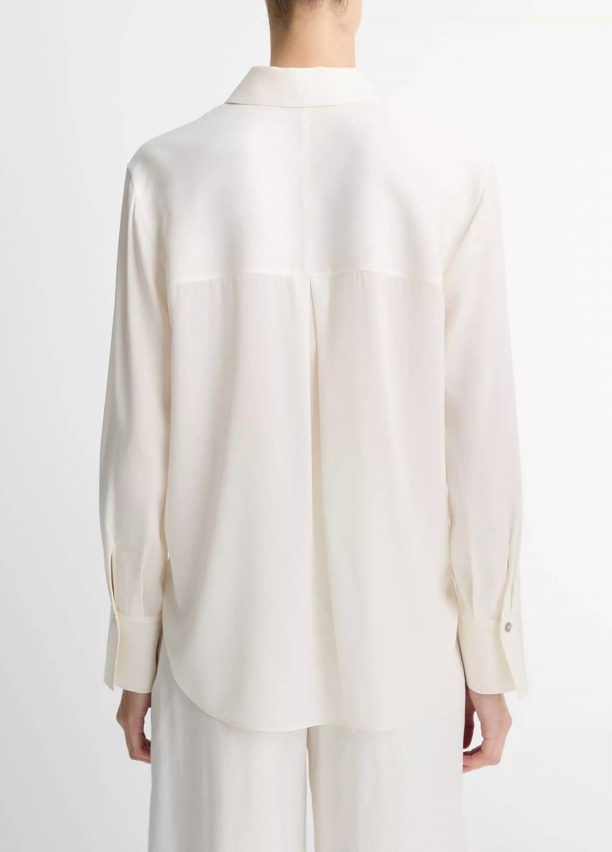 Vince - Long Sleeve Button Down Blouse
