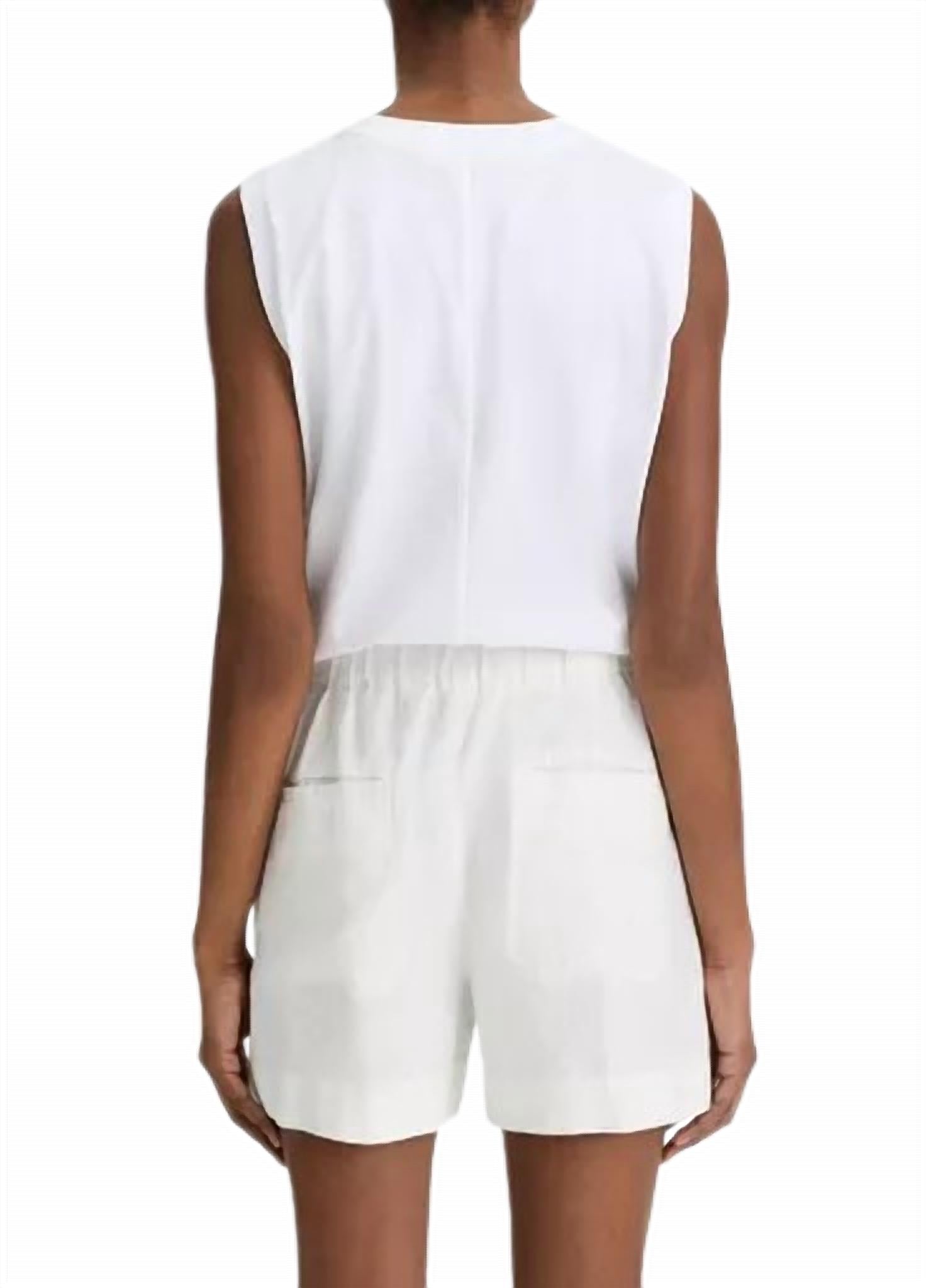 Vince - Mid Rise Hemp Short - clothing - hemp - jean - shorts