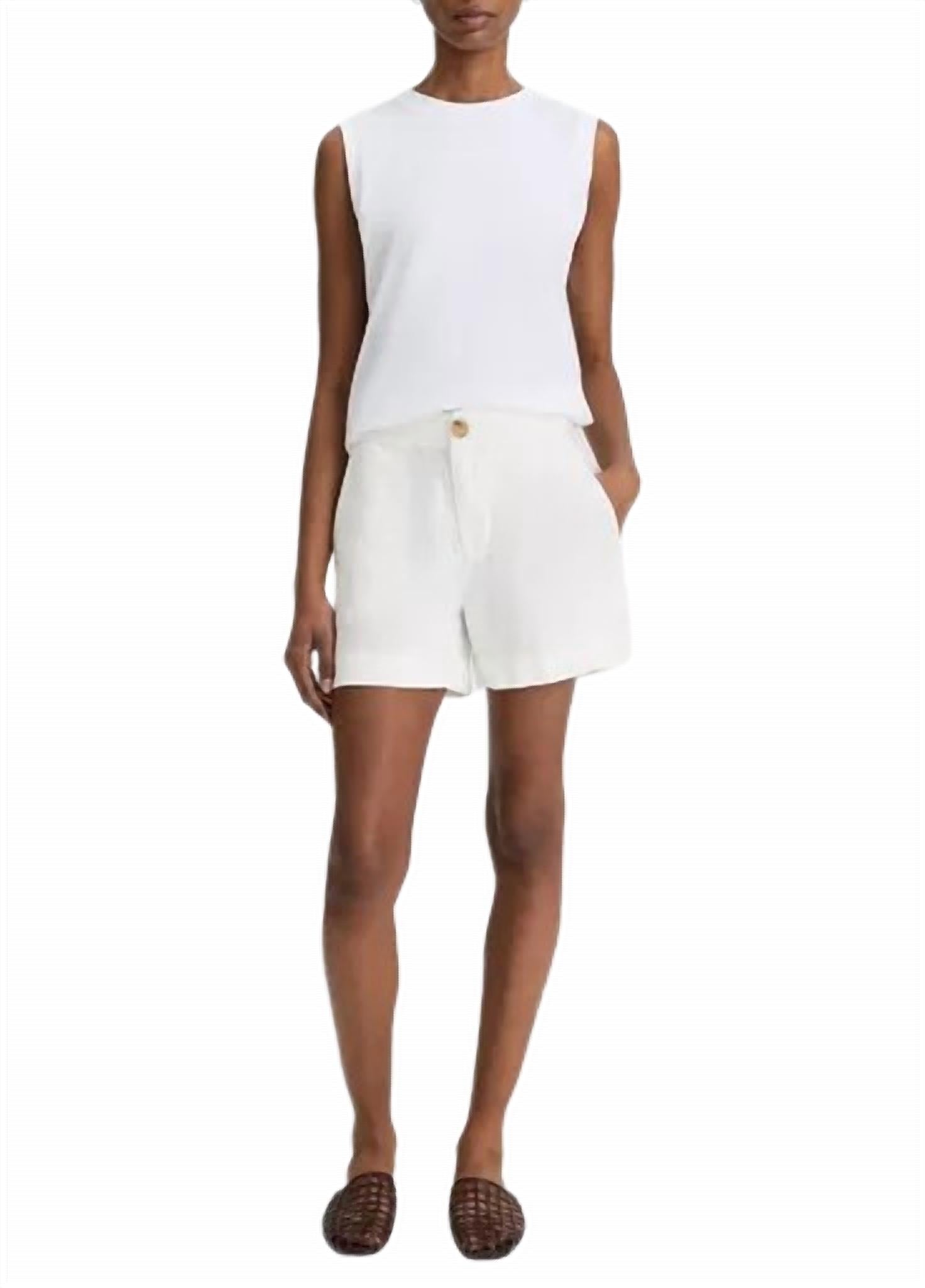 Vince - Mid Rise Hemp Short - clothing - hemp - jean - shorts