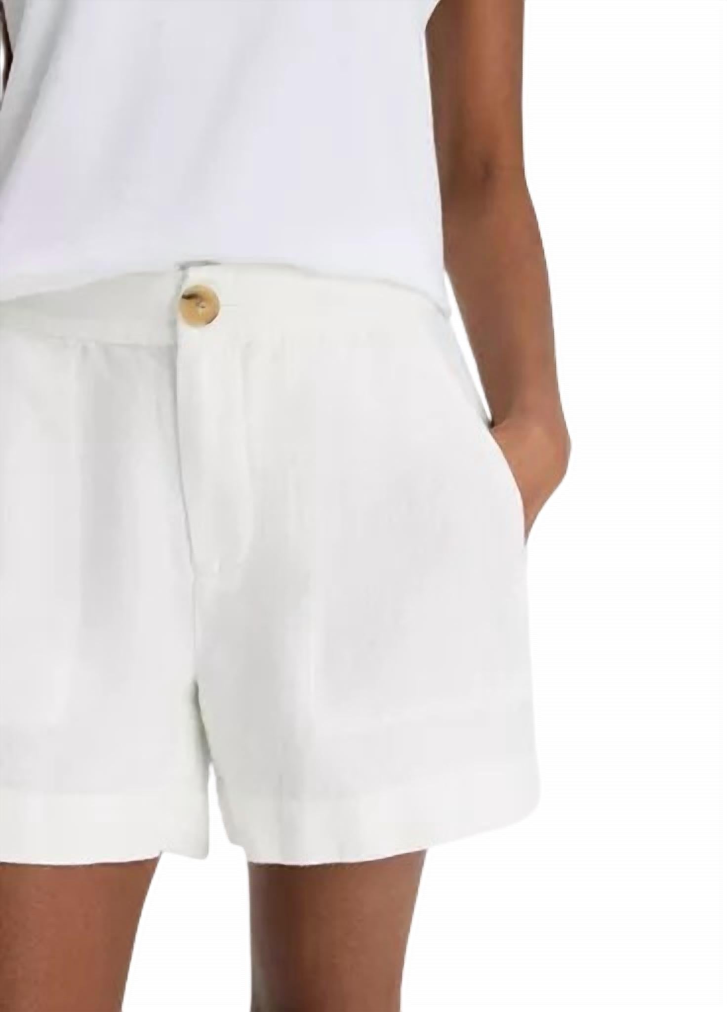 Vince - Mid Rise Hemp Short - clothing - hemp - jean - shorts