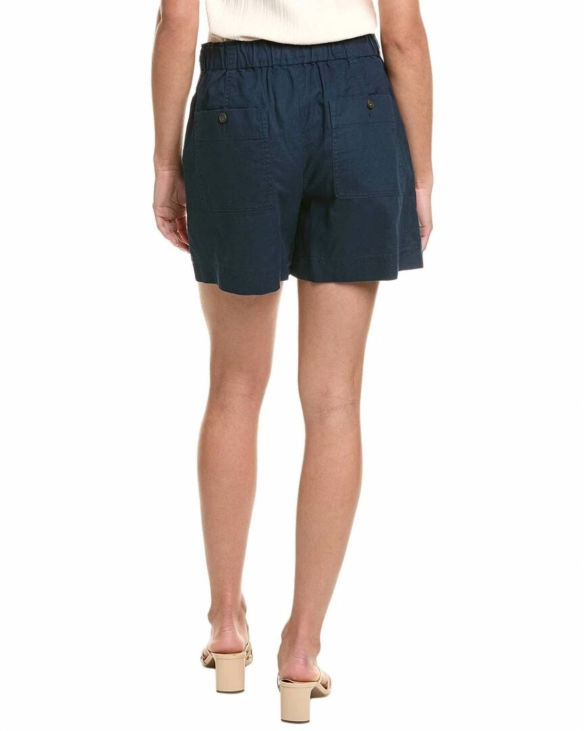 Vince - Mid-waist Tie Front Pull-on Shorts