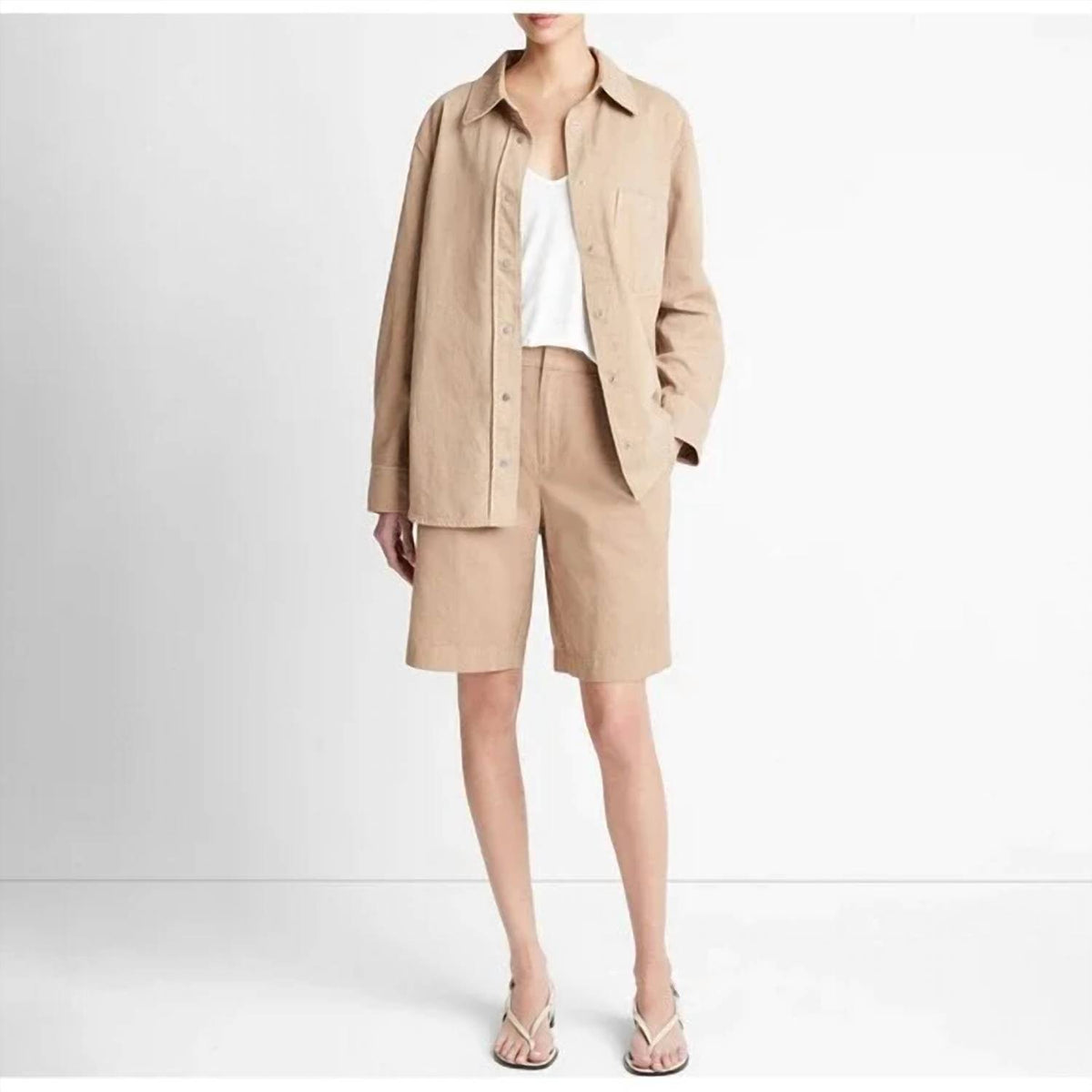 Vince - Nap Front Twill Overshirt