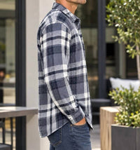 Vince - PLAID BUTTON-DOWN SHIRT
