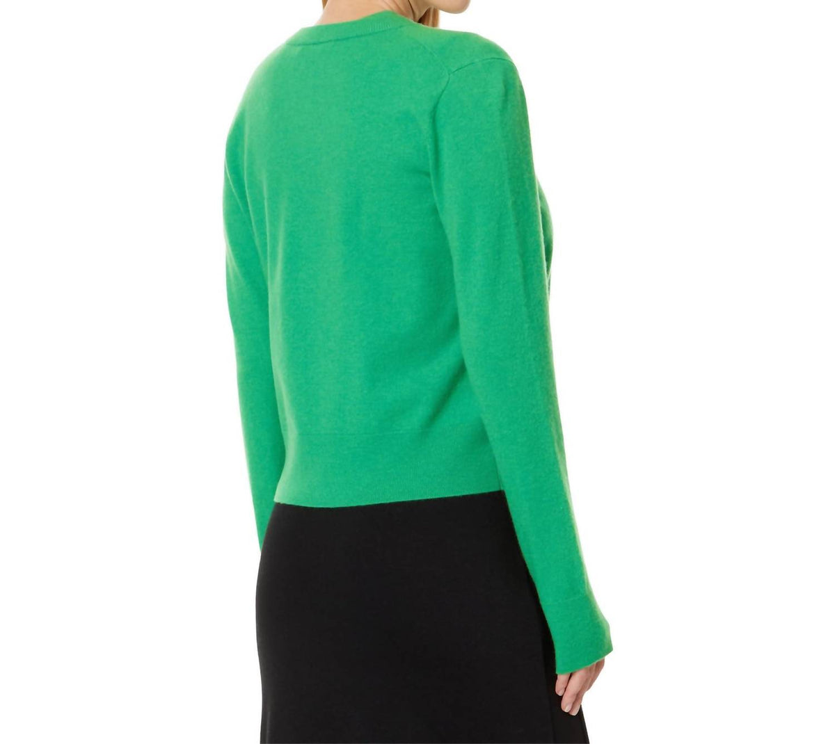 Vince - Wool Blend Shank Button Cardigan - Plus
