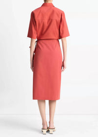 Vince - Wrap Straight Skirt