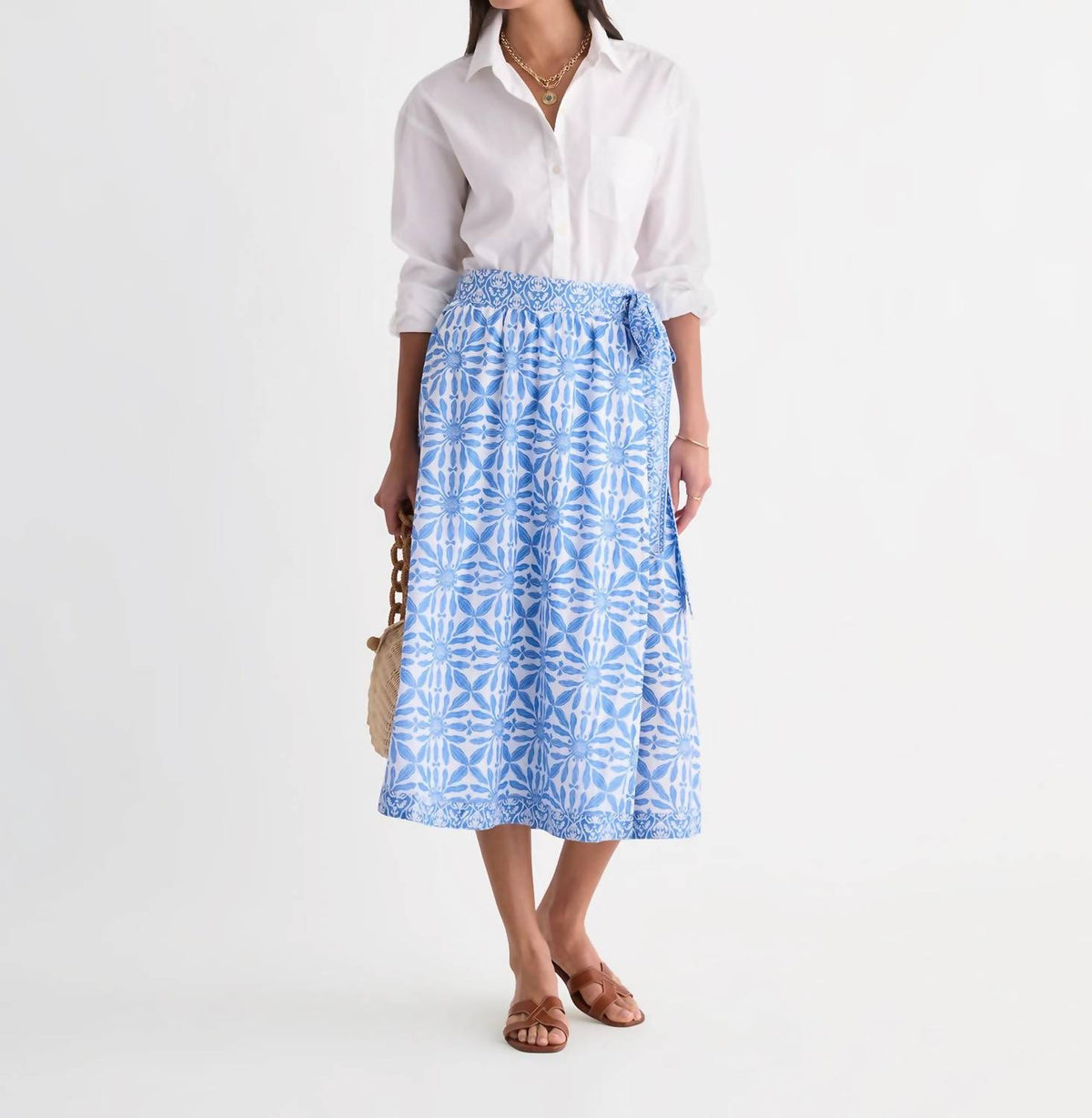 Vineyard Vines - Wren Wrap Midi Skirt