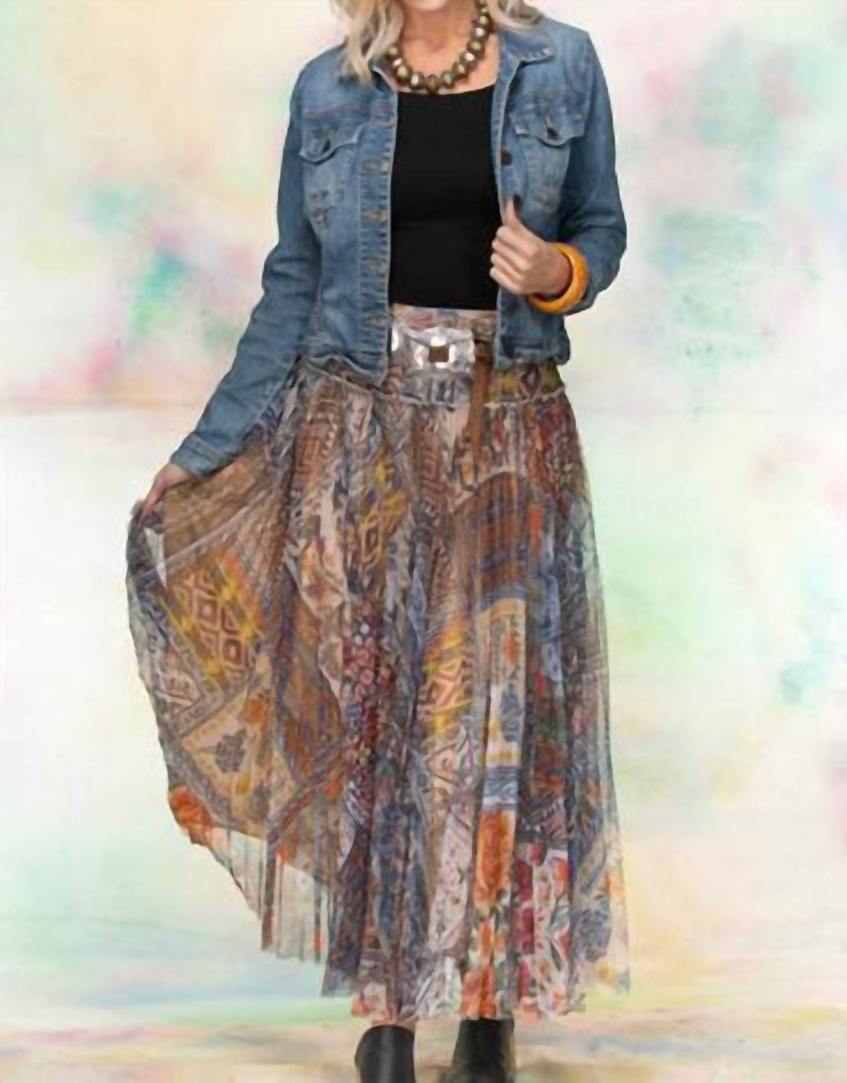Vintage Collection - Cheyenne Nomad Pleated Skirt