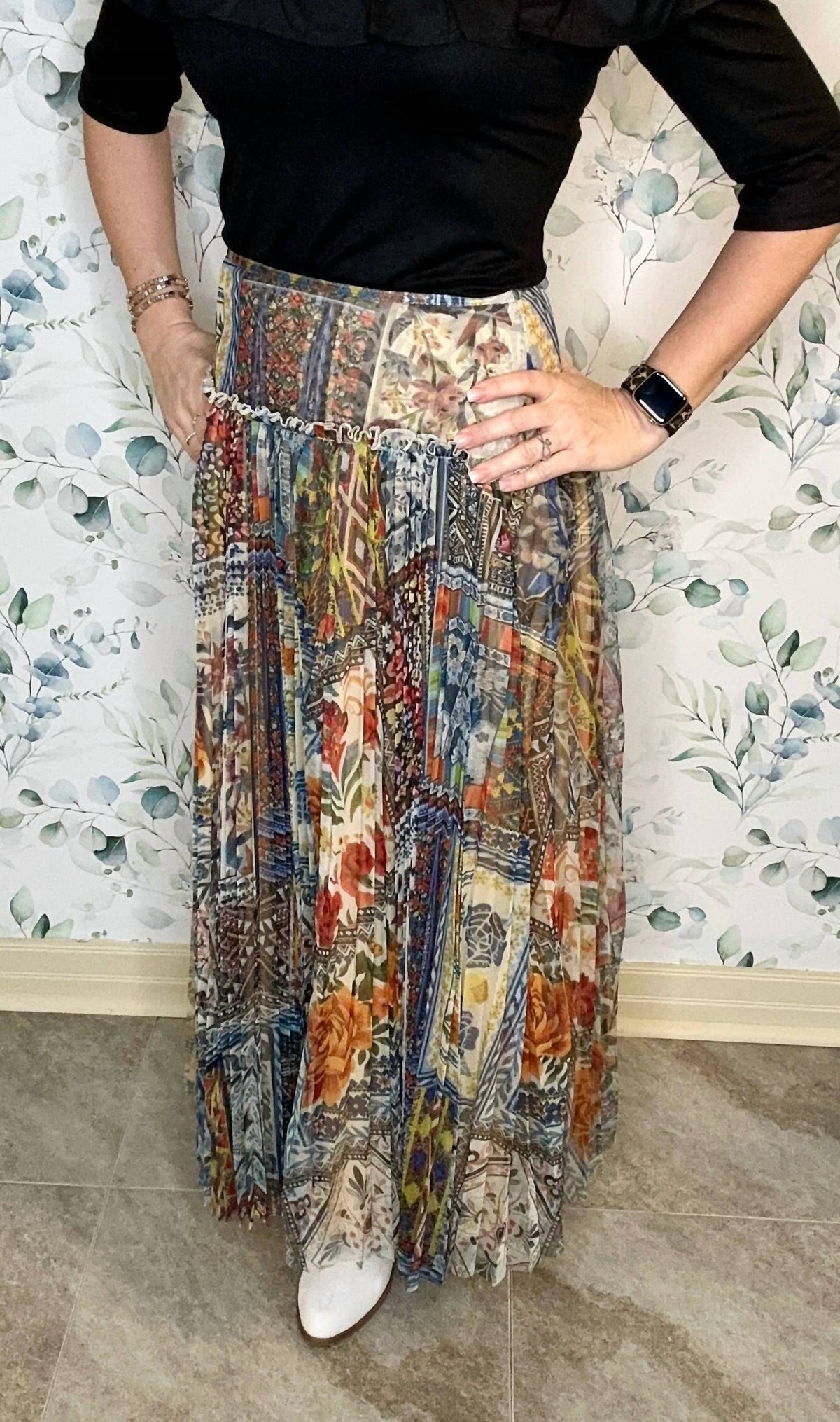 Vintage Collection - Cheyenne Nomad Pleated Skirt