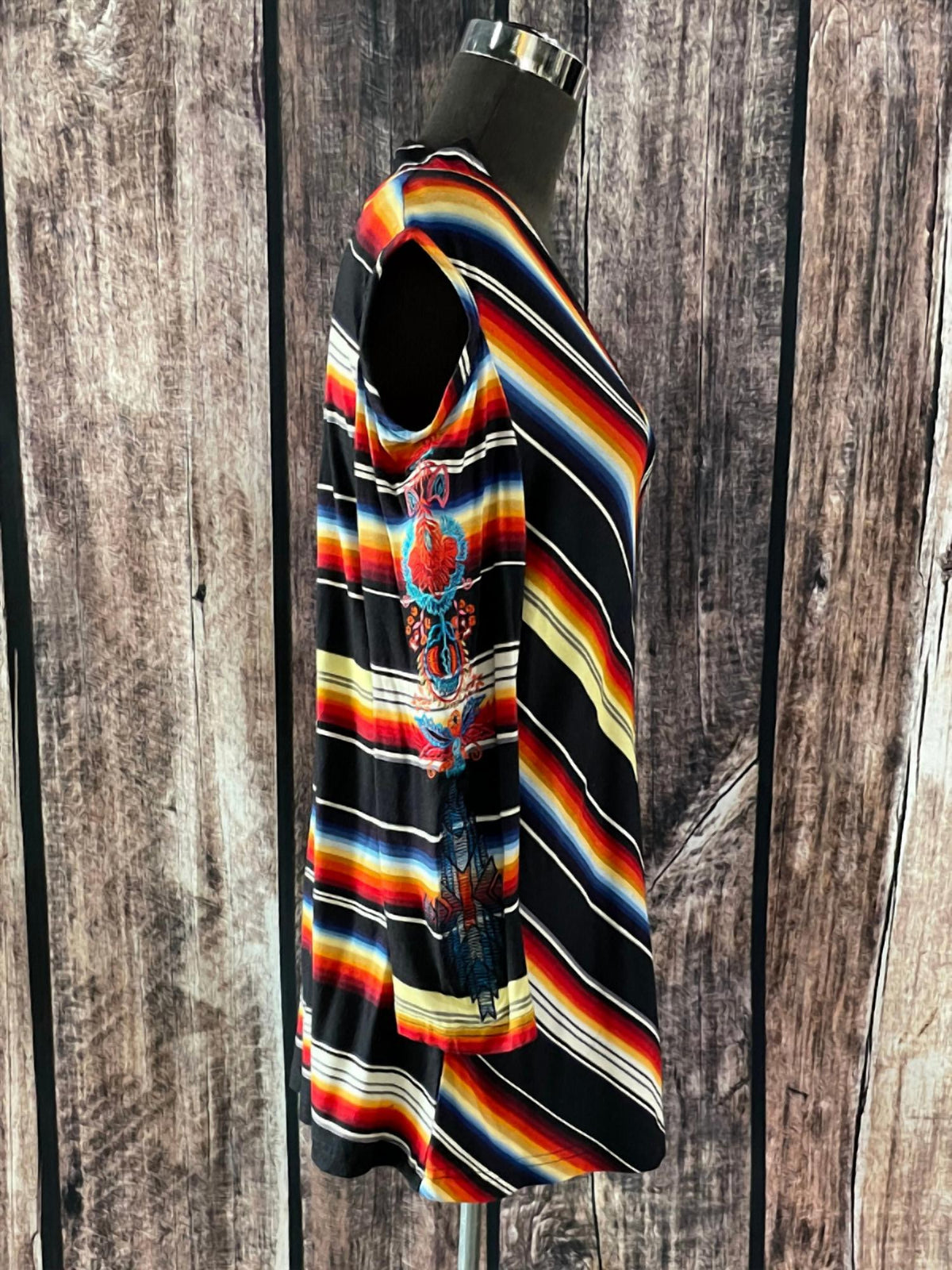 Cold Shoulder Serape Top