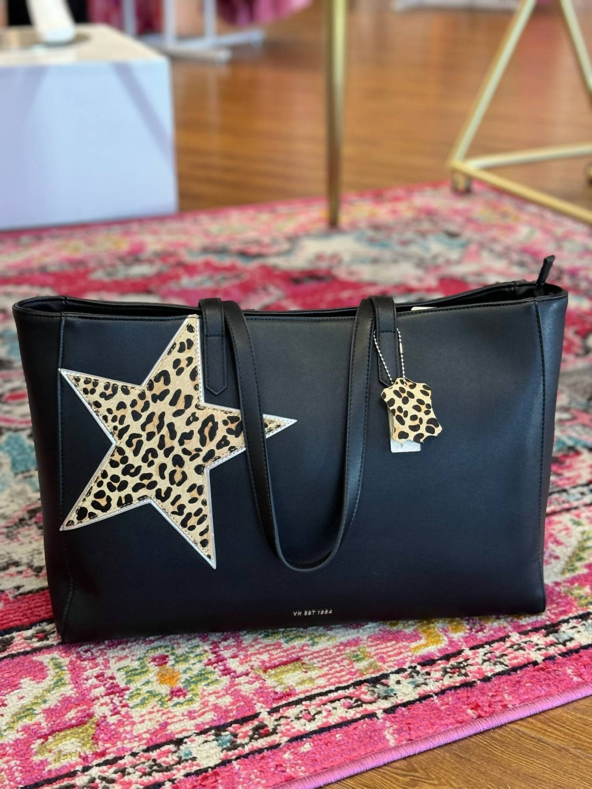 Vintage Havana - Katie Black Leopard Star