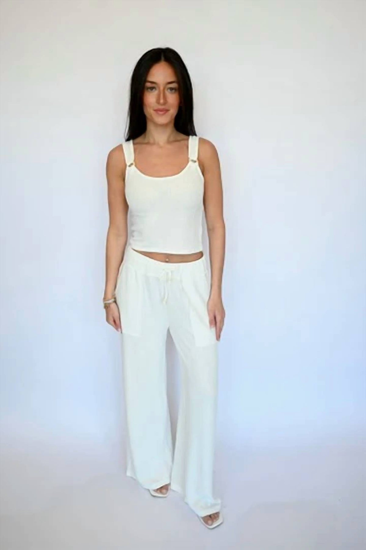 Vintage Havana - Novelty Ribbed Pants