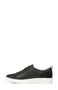 Vionic - Women's Leather Winny Low Top Sneaker - black - leather - shoes