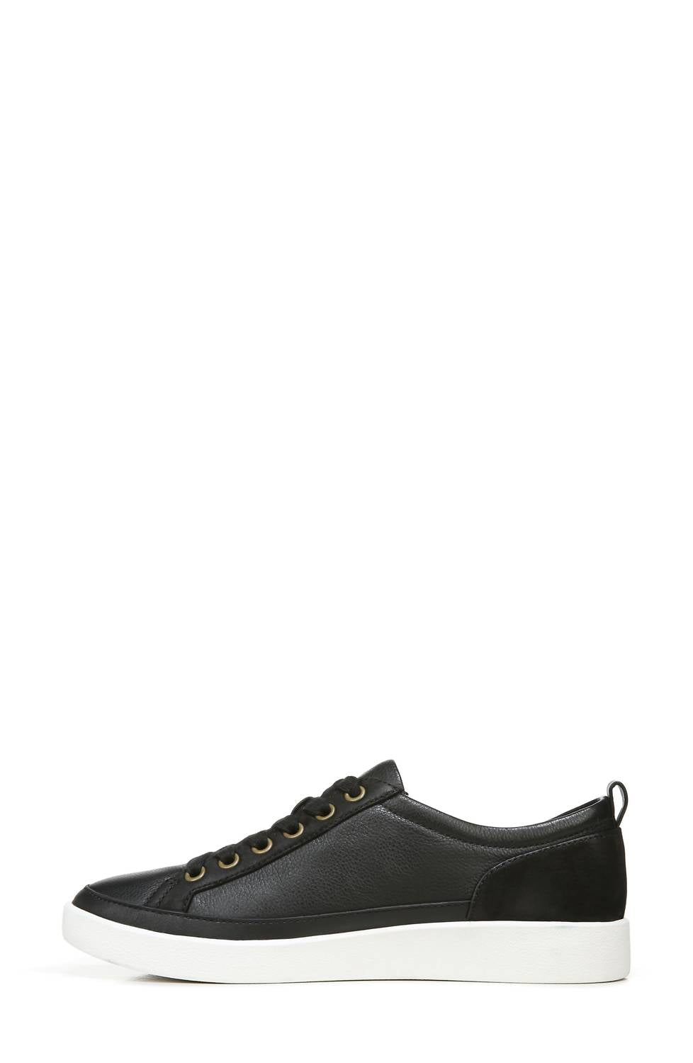 Vionic - Women's Leather Winny Low Top Sneaker - black - leather - shoes