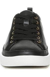 Vionic - Women's Leather Winny Low Top Sneaker - black - leather - shoes