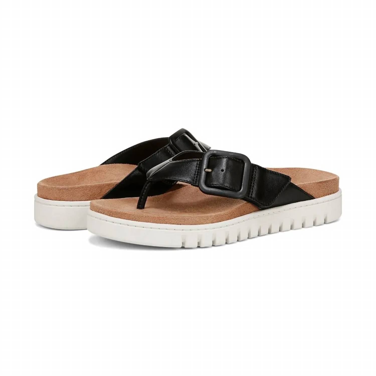 Vionic - Women's Uptown Marin - black - sandals - shoes