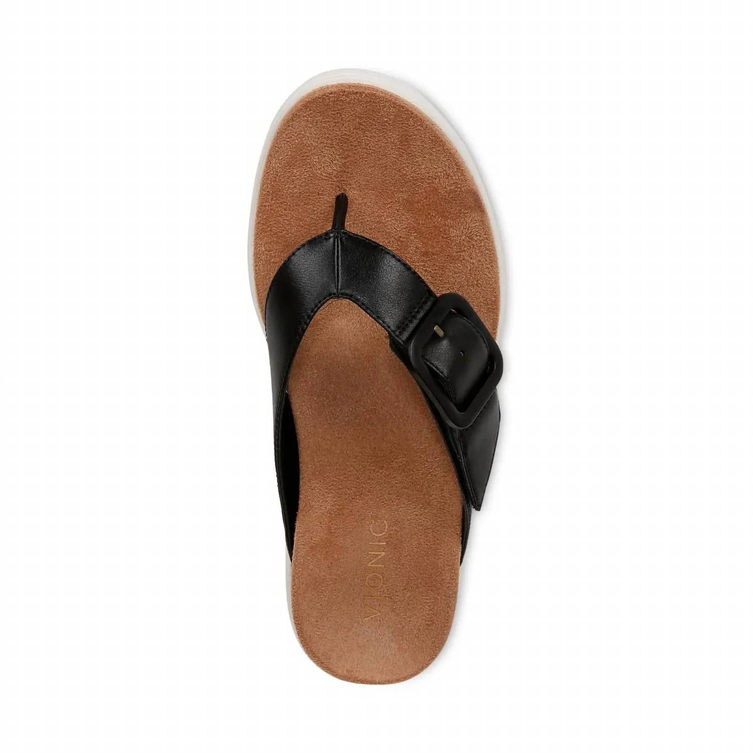 Vionic - Women's Uptown Marin - black - sandals - shoes