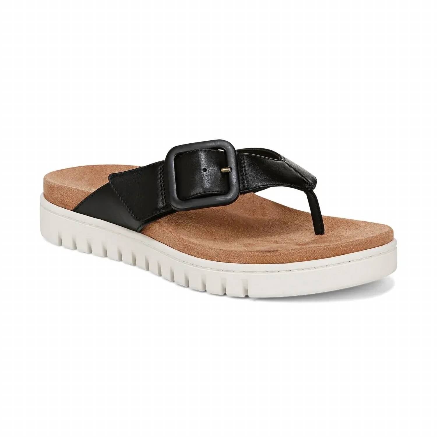 Vionic - Women's Uptown Marin - black - sandals - shoes