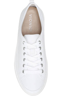 Vionic - Women's Winny Low Top Leather Sneakers - leather - shoes - sneakers