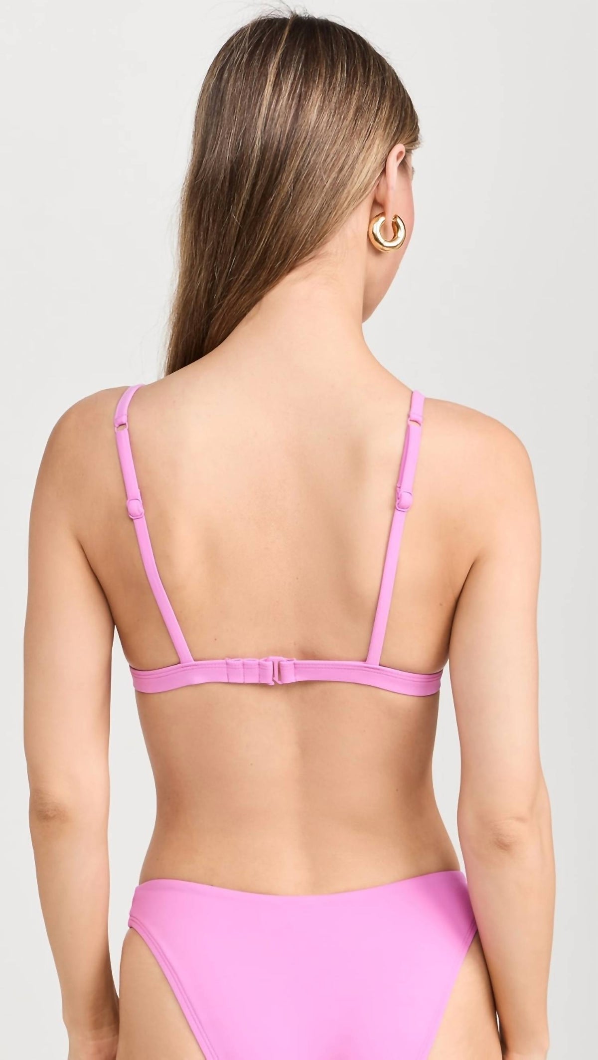 Vitamin A - Luxe Link Bralette Bikini Top