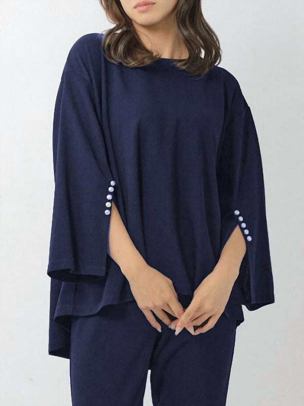 Vividlux - Batwing Sleeves Two Pieces Set
