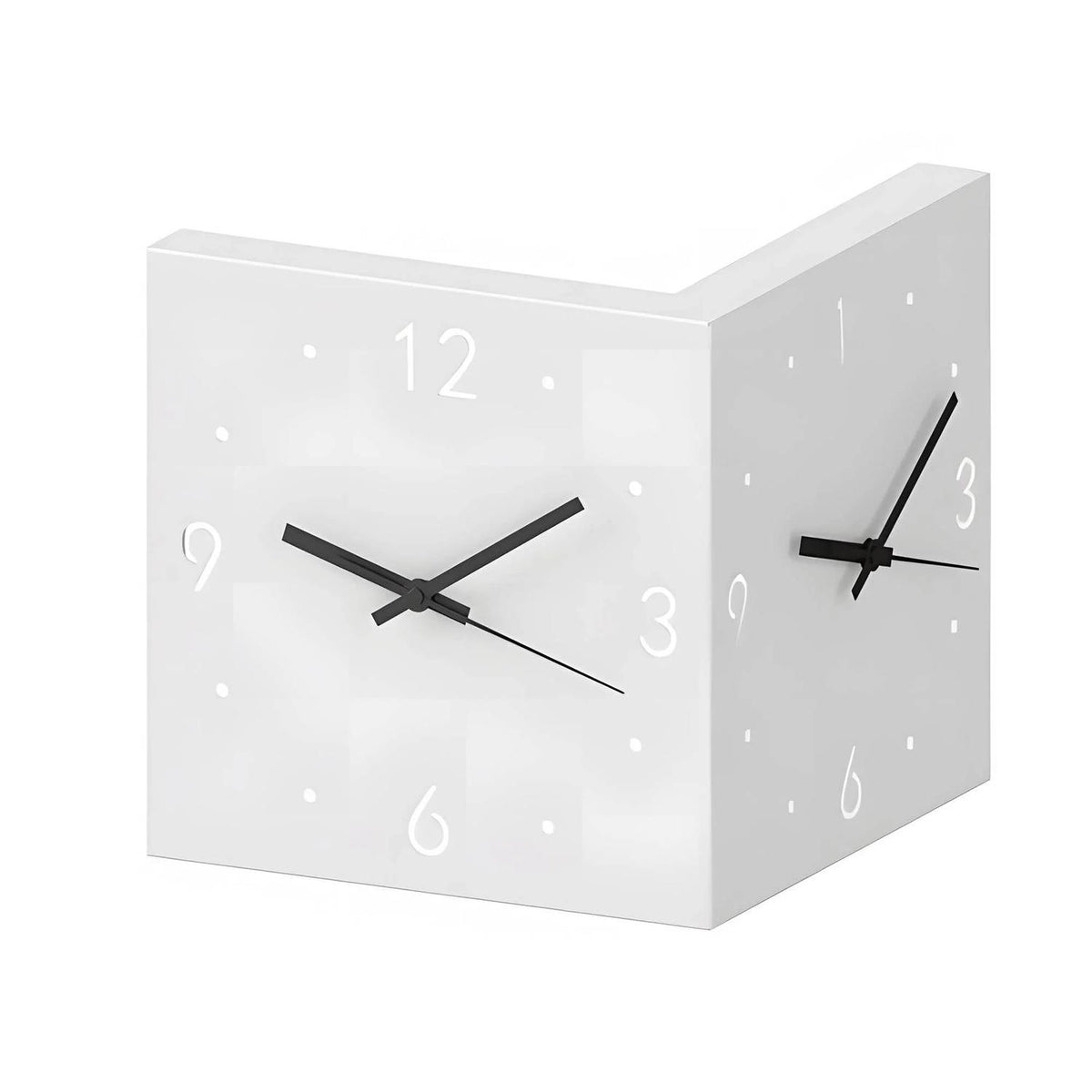 Vivzone - Sound and Darkness Activated Iron Corner Clock
