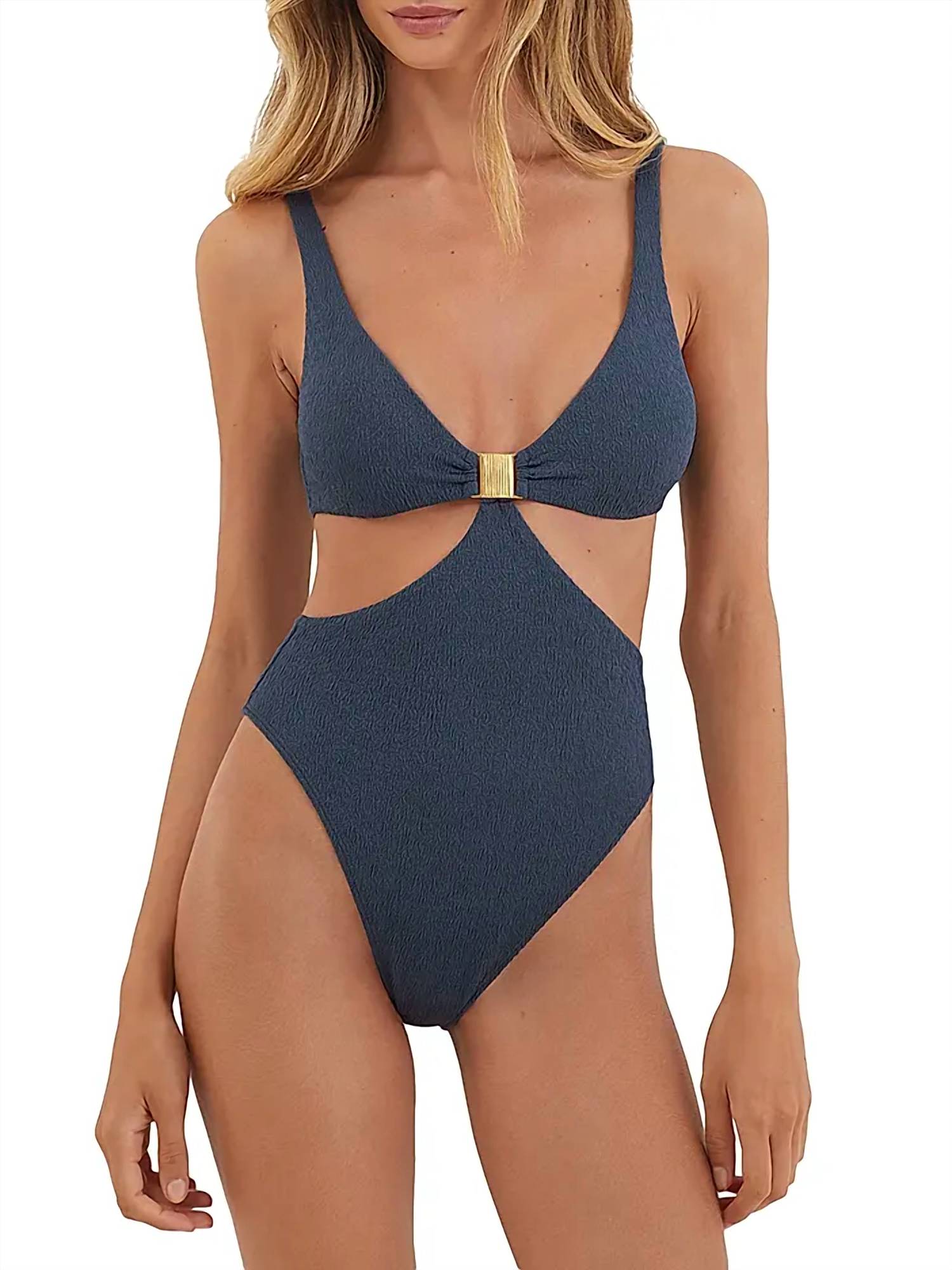 Vix - Firenze Becky Mayra One - piece Swimsuit - blue - clothing - one - pieces