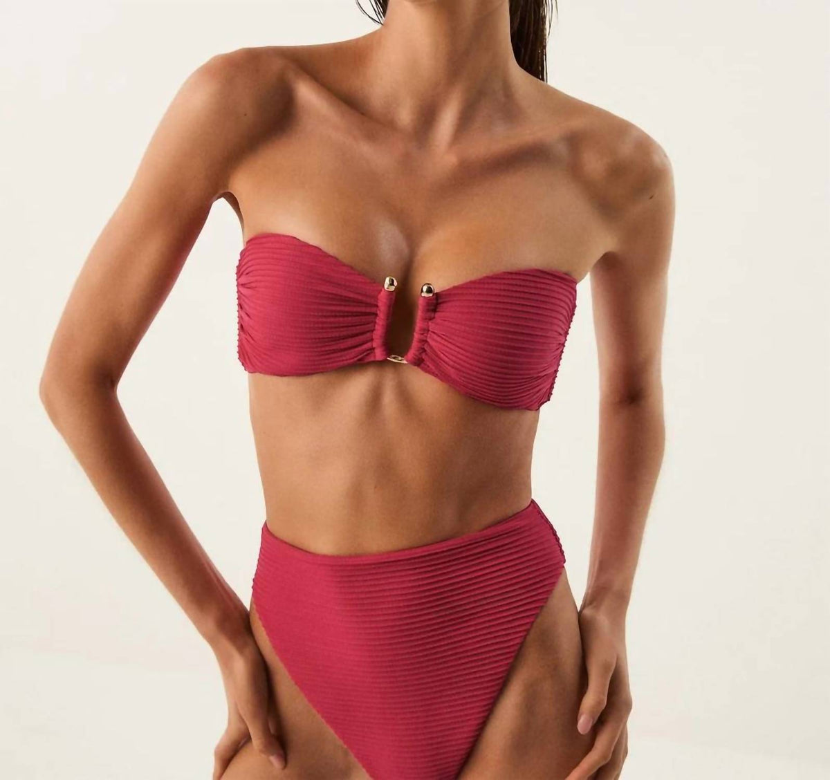 Vix - Jill Square Bandeau Bikini Top