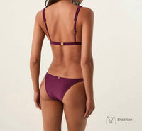 Vix - Matte Meera Parallel Triangle Bikini Top