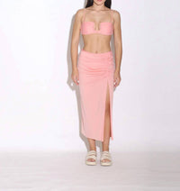 Vix - SOLID BELA MIDI SKIRT