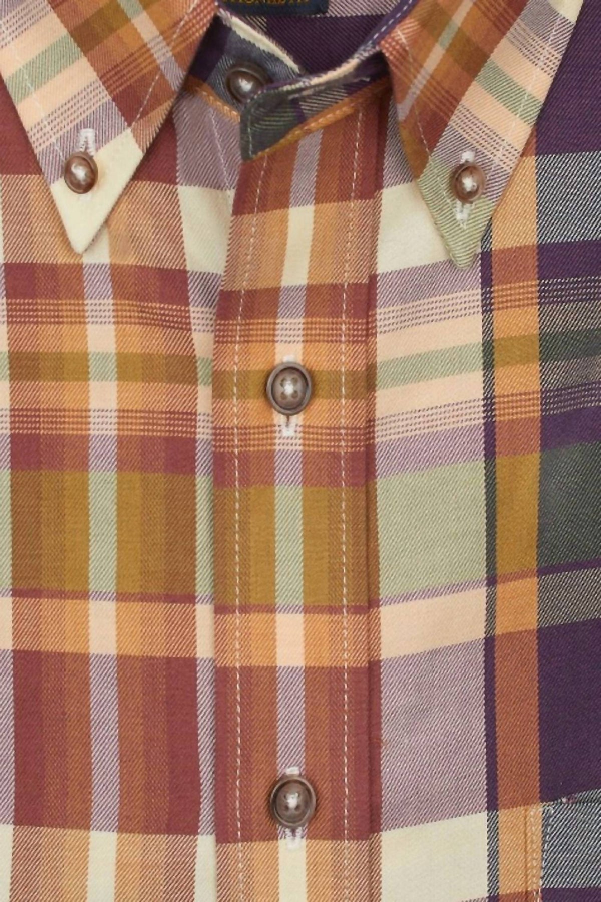 Viyella - Men's Plaid Button Down Shirt