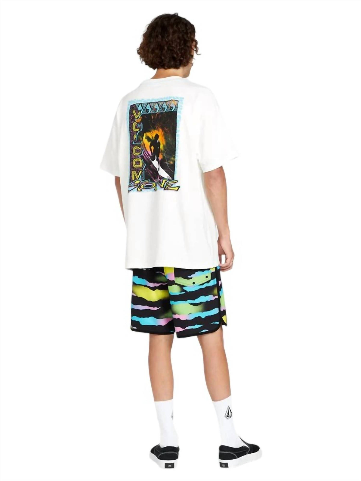 Volcom - Zebra Shield Scallop Mod 18" Boardshorts