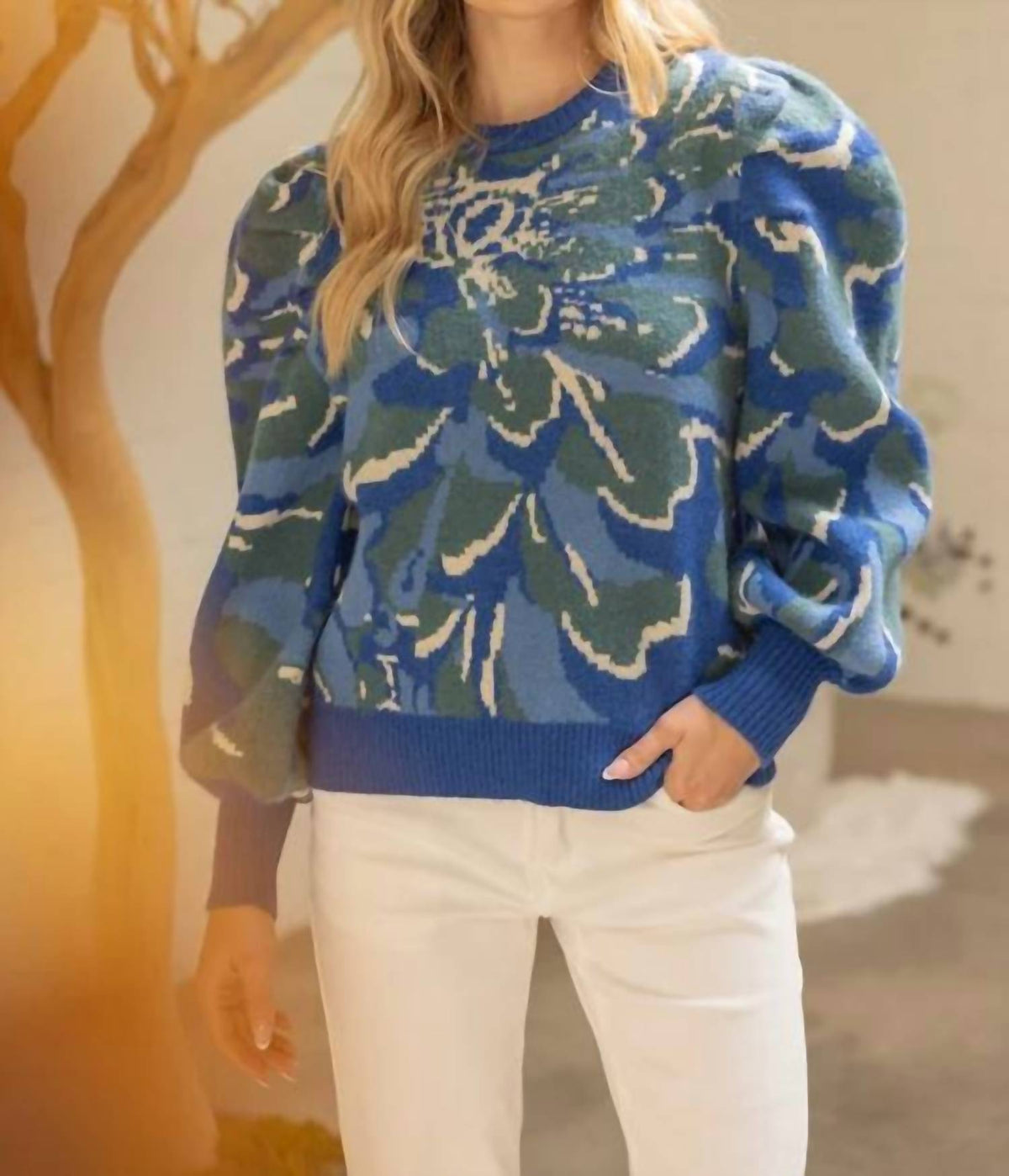 Voy - Celeste Jacquard Sweater